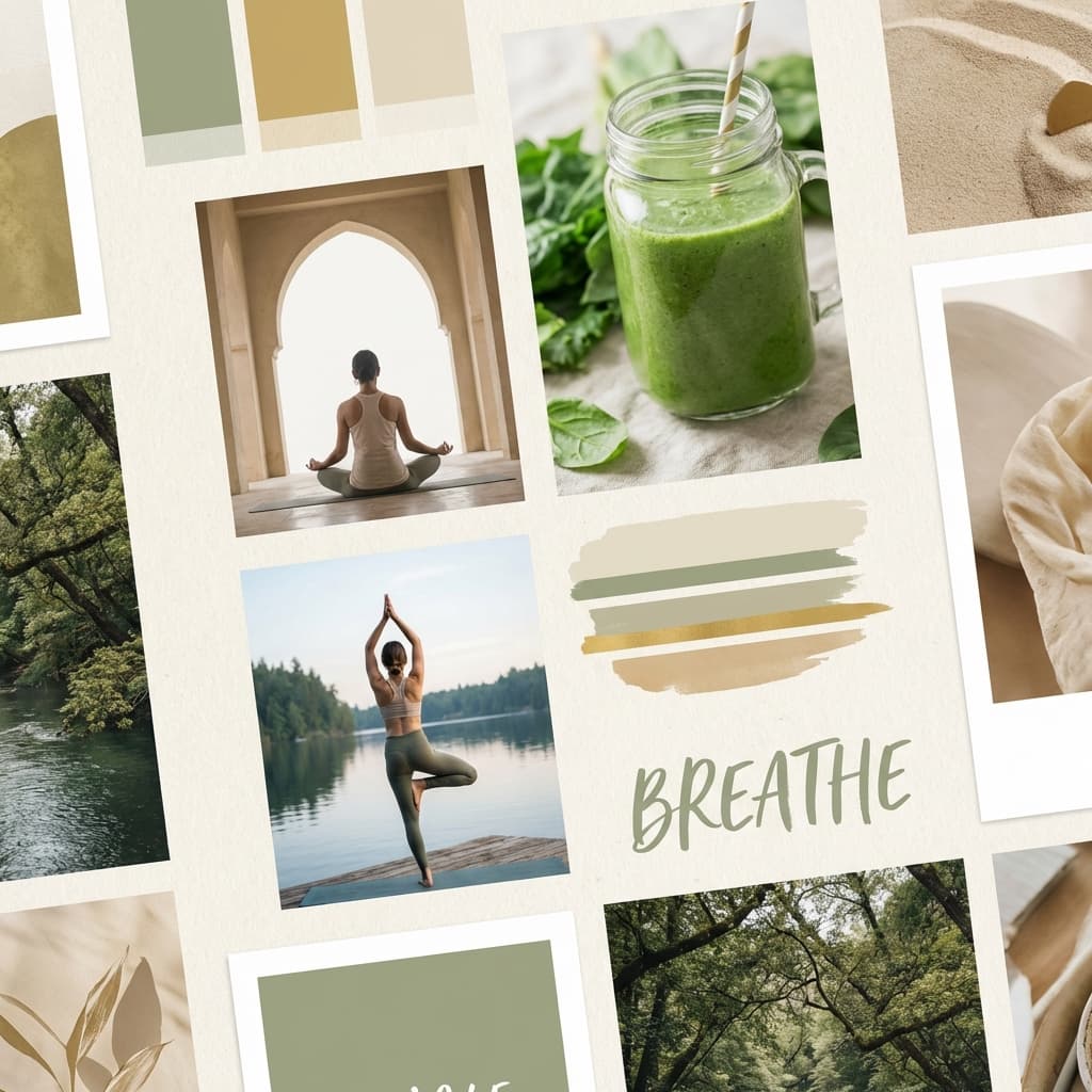 Wellness Style Vision Board