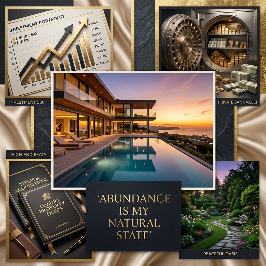 Financial Freedom Vision Board