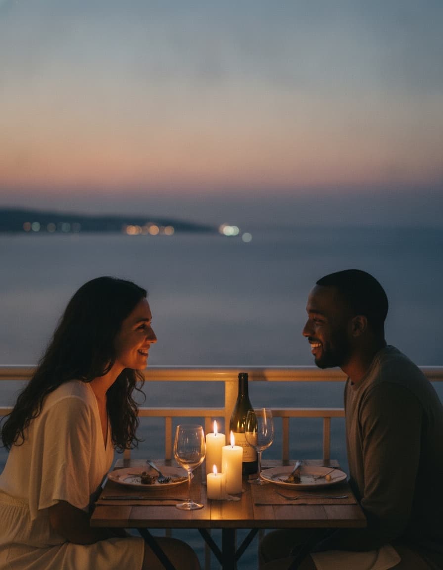 Example: Dinner above the sea, this year
