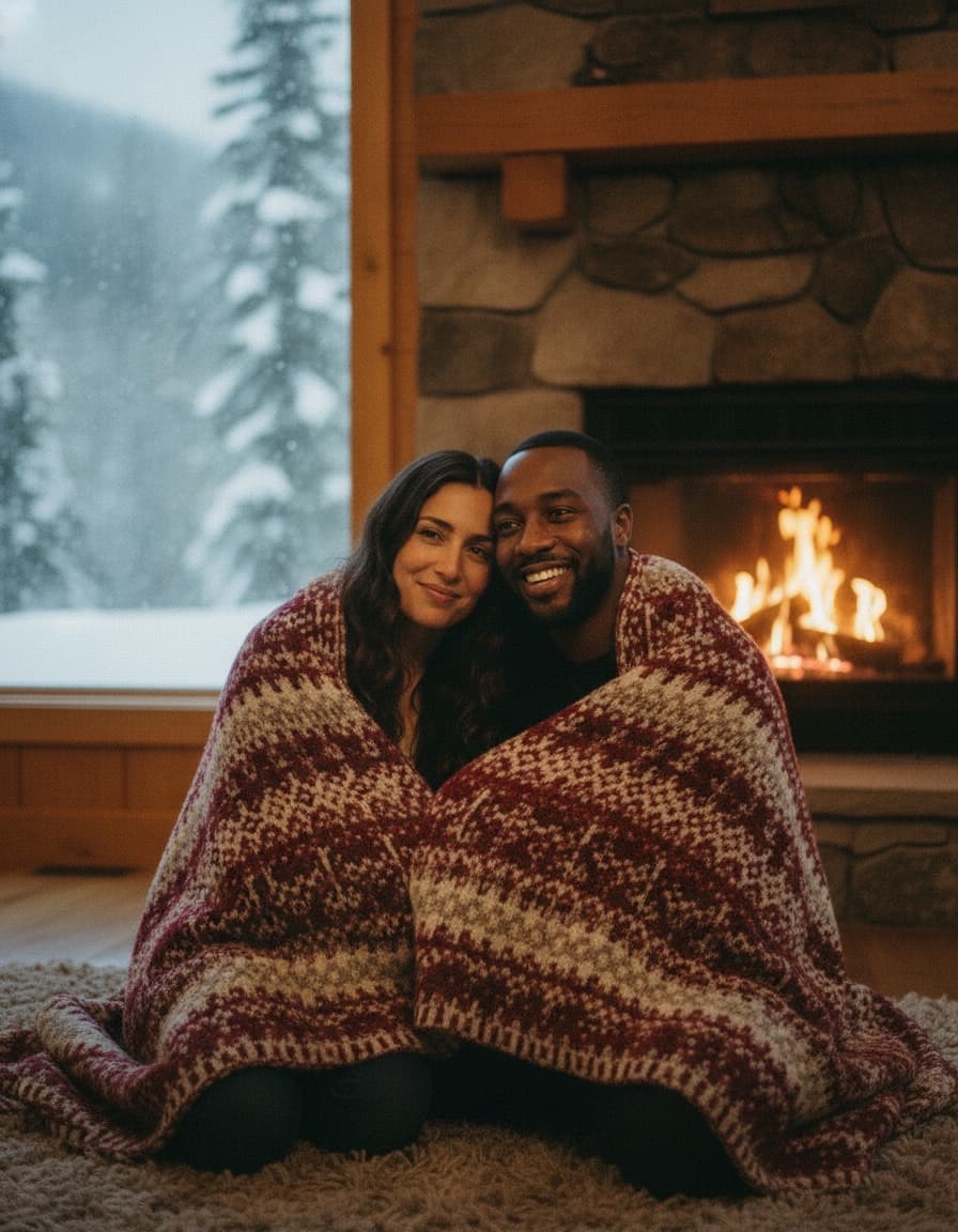 Example: Snowed in, this winter