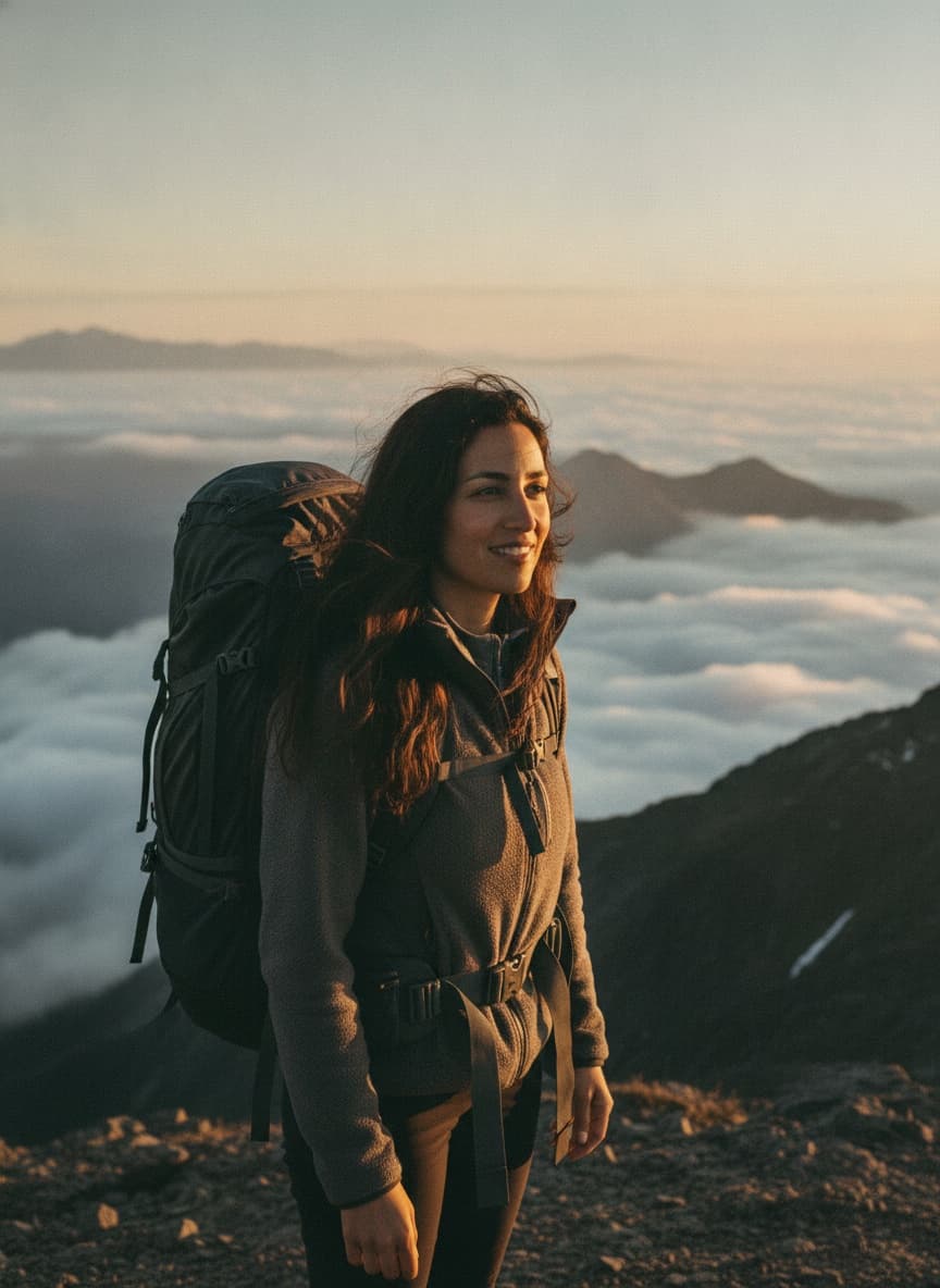 Sample scene: hike