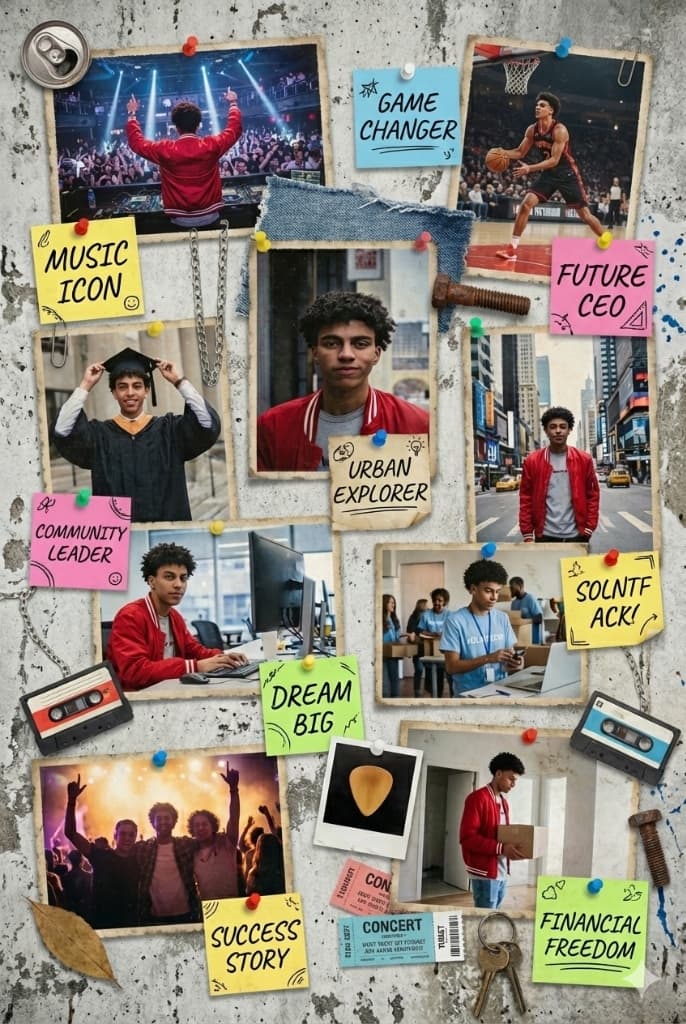 Marcus T.'s Vision Board