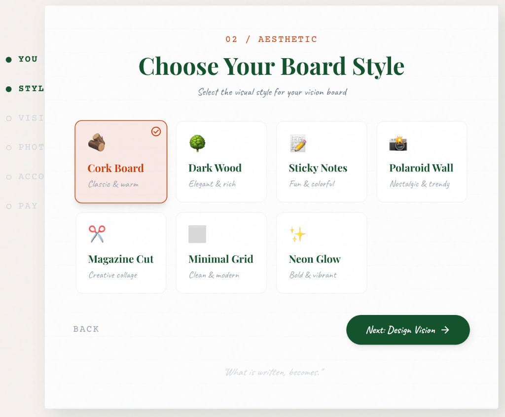 2. Choose Your Style