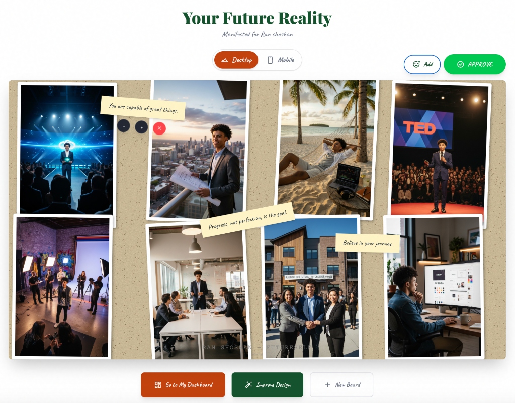 9. Your Vision Board!